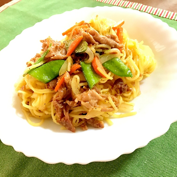 米粉麺で焼きそば レシピ 作り方 By かえるかえる38 楽天レシピ